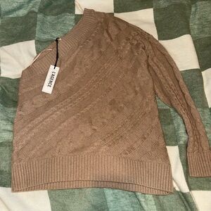 One shoulder sweater